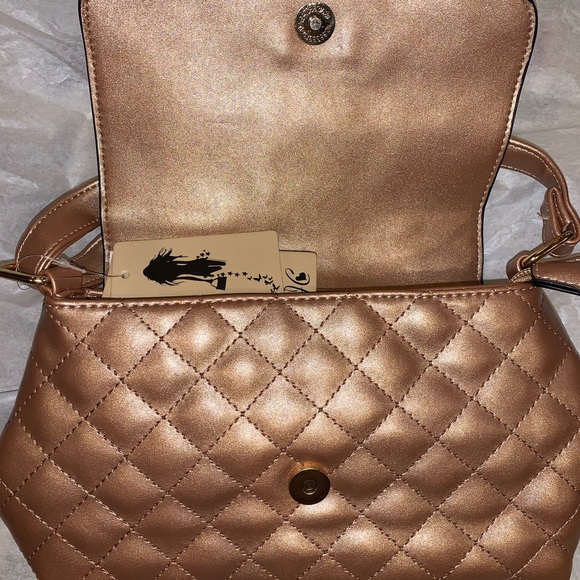 3/$25 Women’s crossbody bag in Rose Gold color - Picture 3 of 6